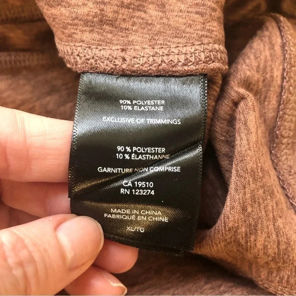 Lole Peppercorn Heather Half Moon Joggers Size XL NWT - Picture 8 of 11